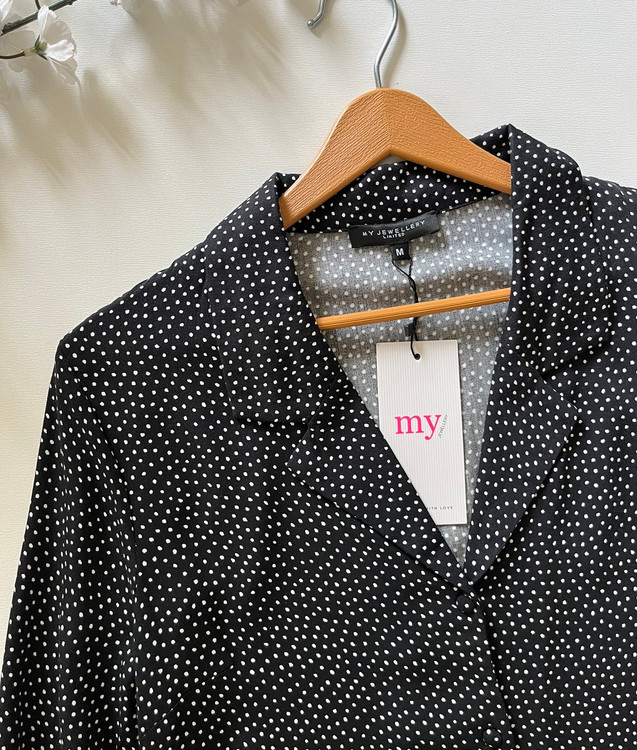 پیراهن زنانه خالدار