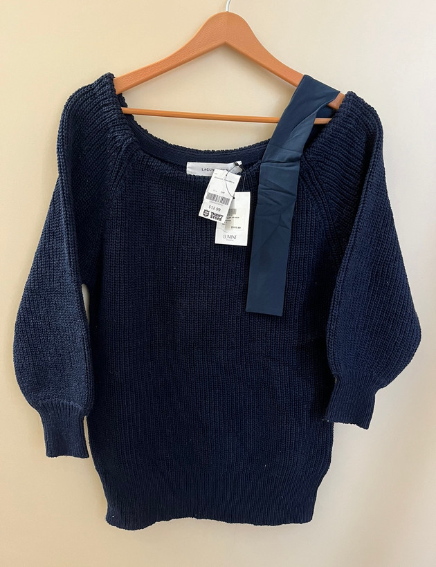 خرید اینترنتی بافت یقه قایقی