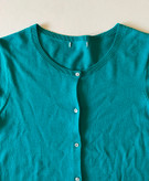 بلوز بافت زنانه جلو دکمه دارشیک