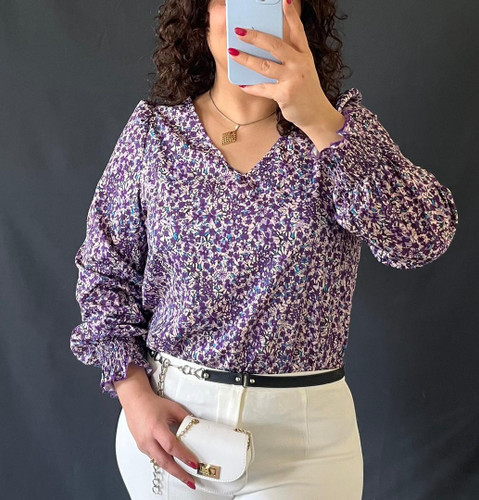 شومیز مجلسی ساتن