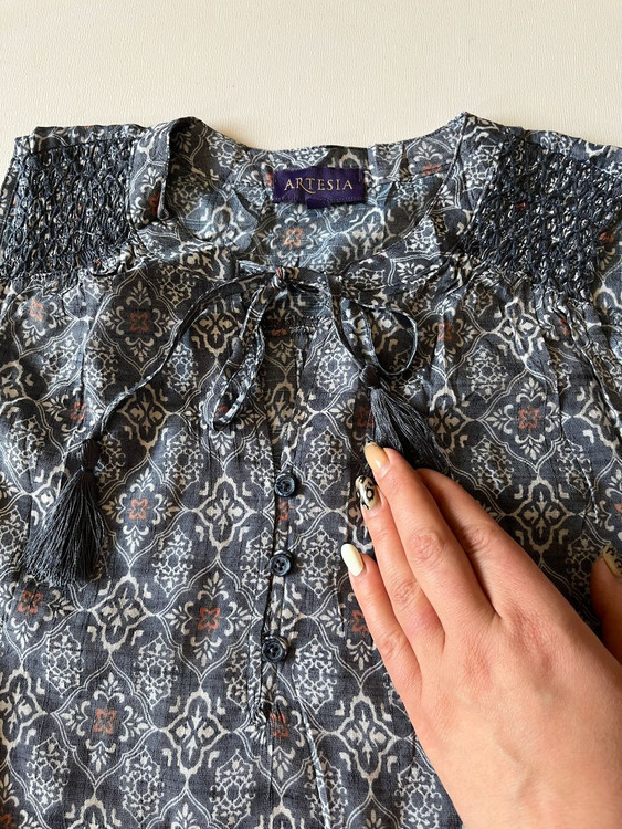 تاپ گلدار زنانه