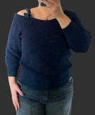 پلیوربافت یقه قایقی