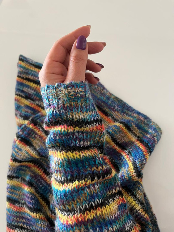 کت پشمی بافتنی