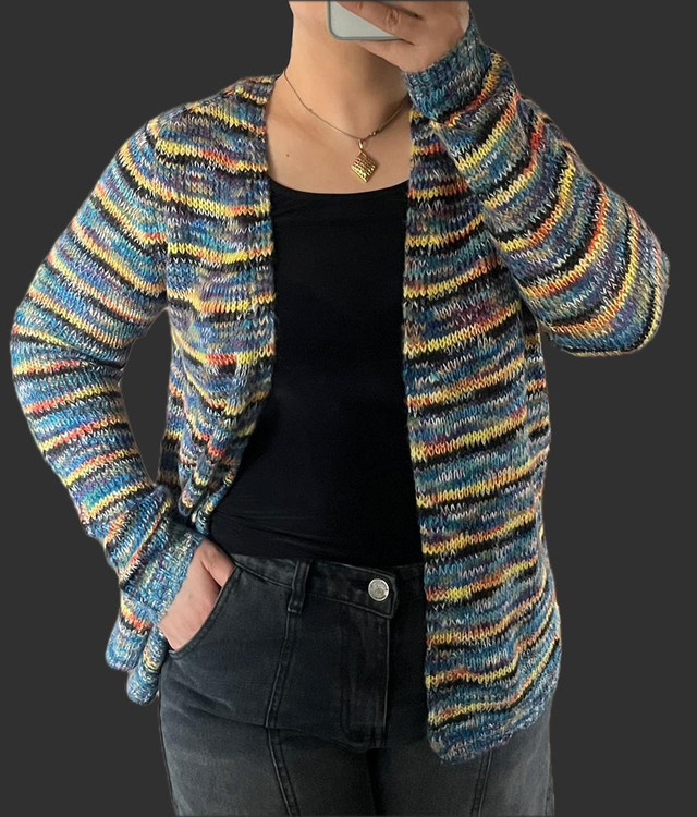 کت پشمی بافتنی زنانه