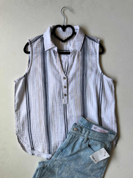 تاپ زنانه وارداتی کنفی (نخپنبه)