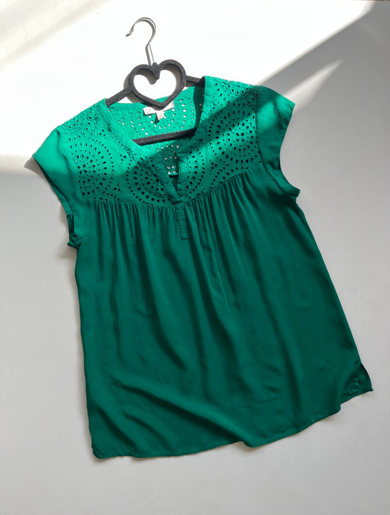 تاپ زنانه مجلسی وارداتی دانتل کارشده