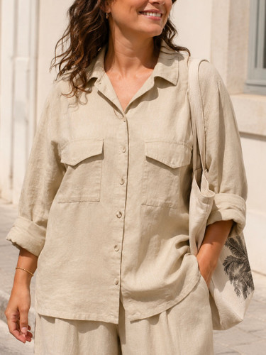 شومیزلینن زنانه خارجی