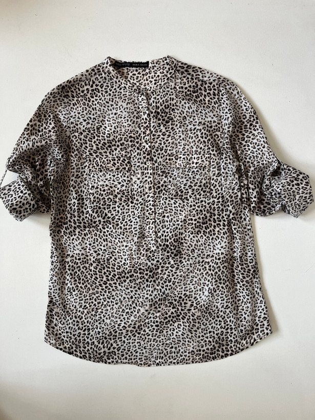 شومیززنانهZARA ترکیه ،TURKEYنخپنبه وارداتی (اقساطی)دکمه صدفی ،ضمانت آکبنداورجینال کد 40596