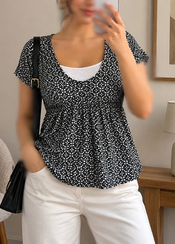 شومیزپنبه زنانه style&coهندی نخپنبه کبریتی (اقساطی)خنک آکبندکد۴۰۵۸۳