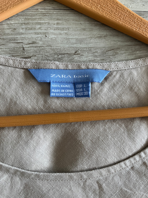 تاپ زنانه ZARA لینن وارداتی اصلی اقساطی