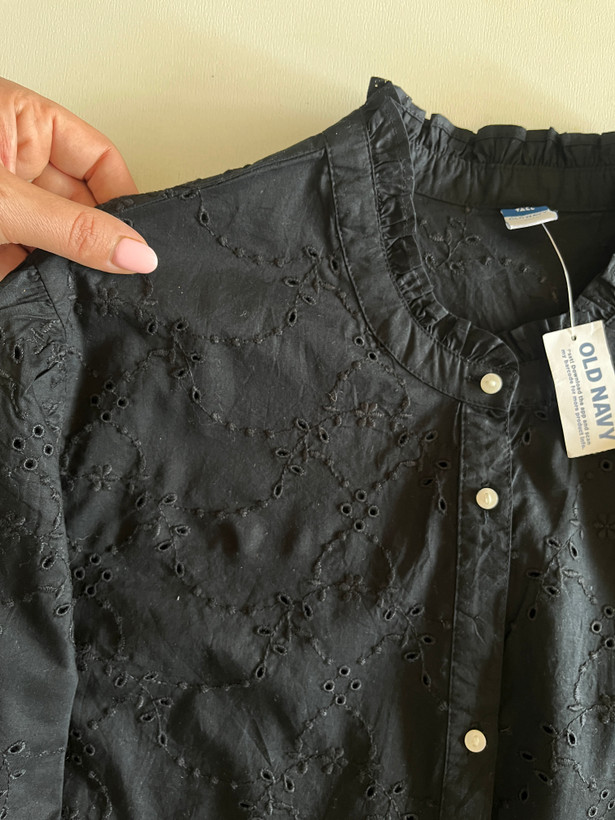 شومیزخامه دوزOLDNAVYزنانه وارداتی (اقساطی)OLDNAVYبرنداصلی سایزبزرگ کد40605