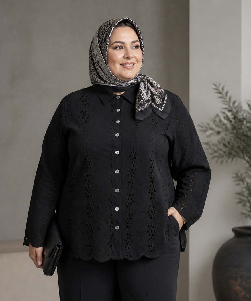 شومیز زنانه GARCE کتان