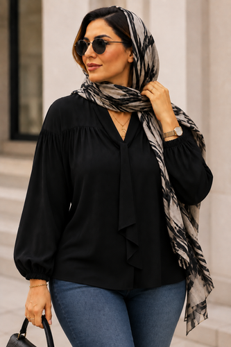 شومیزمانتویی زنانه وارداتیTimetru محصول چین (اقساطی)حریر لخت و ریزشی (بدنما نیست)