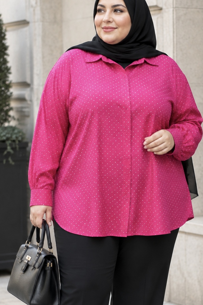 شومیززنانه سایزبزرگ خارجی کشی