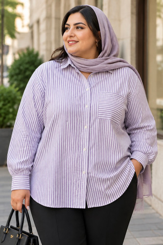 شومیز کتان سایزبززرگ خارجی زنانه