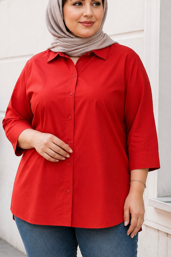 شومیزکتان کشی وارداتی(اقساطی) زنانه Indonesia اورسایزسایزبزرگ WORTHINGTONبدون آبرفت رنگ ثابت،خنک وتنپوش فوق العاده کد40518