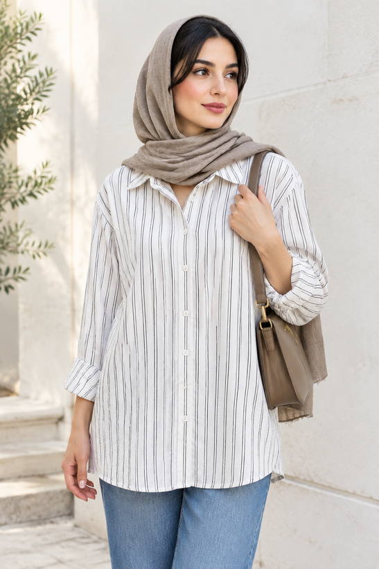 شومیزویسکوزنخ زنانه وارداتی (اقساطی)anew days /چین خنک لخت وریزشی،قواره داربدون آبرفت ضمانت آکبنداورجینال کد40555